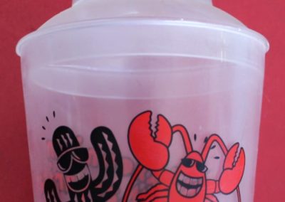 Custom Decorated Cup - Red Lobster