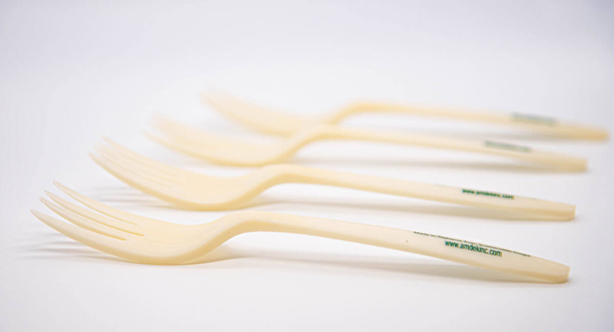 Bio-Plastic Cutlery - Amdek, Inc.